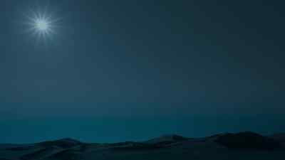 By day, the blistering sun
still beats down from overhead. - Prehistoric Planet