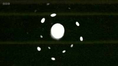 By decoding images like this, - Secrets of Size: Atoms to Supergalaxies