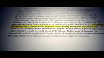 By getting rid of 
heart disease alone, - What the Health