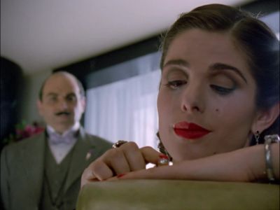 By giving me the diamonds. - Agatha Christie's Poirot