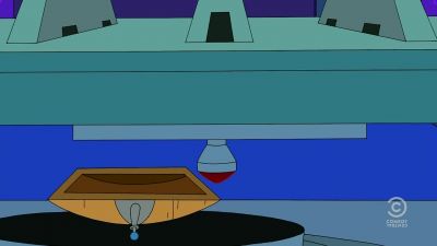 By laying down layer after layer
of nano-plastic, - Futurama