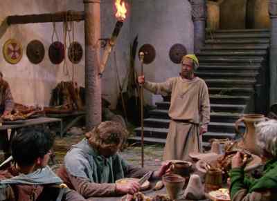 By your leave, milord, two knights - Ivanhoe