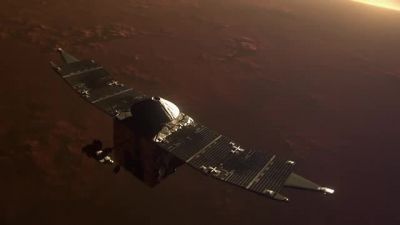 By measuring the gas being
stripped from its atmosphere, - Nova