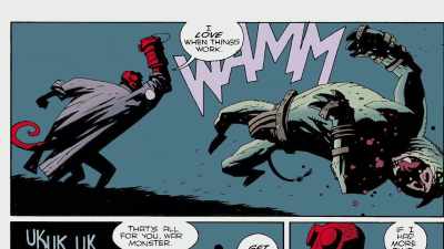 By his own admission, - Mike Mignola: Drawing Monsters
