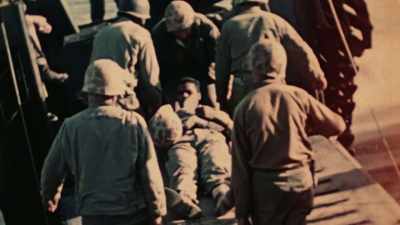 By piercing it
with a big safety pin. - The Pacific War in Color