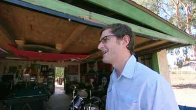 By saying
whether I'm Jewish or not, - Louis Theroux: Life on the Edge