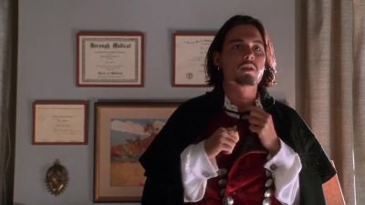 By seeing beyond what is visible to the eye - Don Juan DeMarco