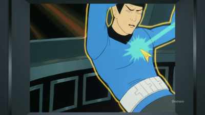 By sticking with gentle, - The Center Seat: 55 Years of Star Trek