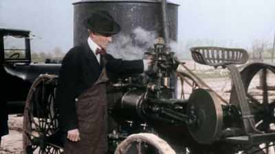 BY THE 1920s,
FORD AND HIS "TIN LIZZIE" - America in Color