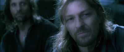 ...by the clear ringing of silver trumpets? - The Lord of the Rings: The Fellowship of the Ring