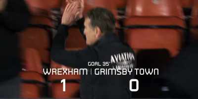 By the keeper-- - Welcome to Wrexham
