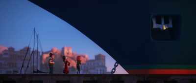 By the mummy Juanita's teeth,
that is a floating metropolis. - Tad, the Lost Explorer, and the Secret of King Midas