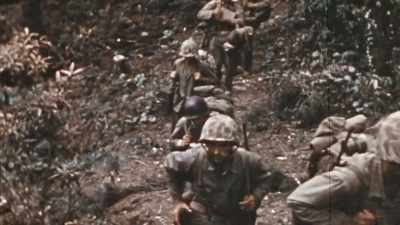By the third day
of the invasion, - The Pacific War in Color