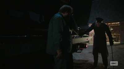 By the time we arrive at the scrap yard, - NOS4A2