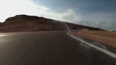 By the time competitors
approach the finish line, - Pike's Peak: On The Edge