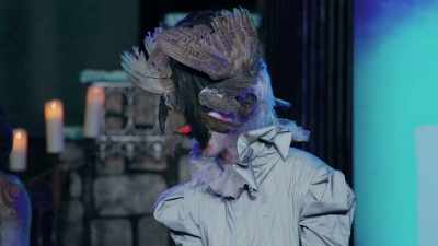 By the time you dug into
just gnawing on that dove, - The Boulet Brothers' Dragula: Titans