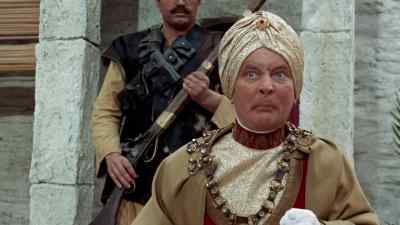 By the time I'm finished their stiff upper lips will be so limp - Carry on Up the Khyber