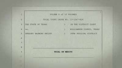 By the time of trial, - Outcry