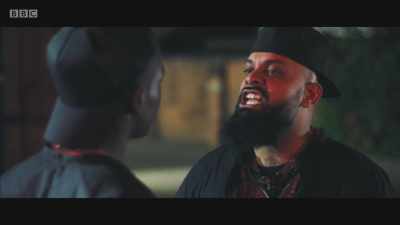 By the time you and Maneeb
are pulling out blades on each other, - Man Like Mobeen