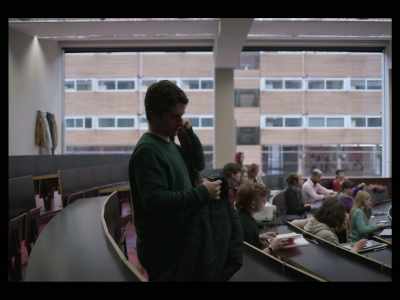 By the way, before we go,
we have a new classmate. - I Don't Expect Anyone to Believe Me