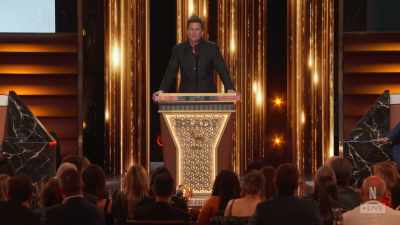 By the way,
I want to set the record straight. - The Roast of Tom Brady