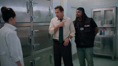 By the way, this is Marshawn's first case - Murderville