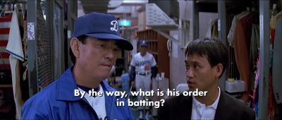 By the way what is his order in batting - Mr  Baseball