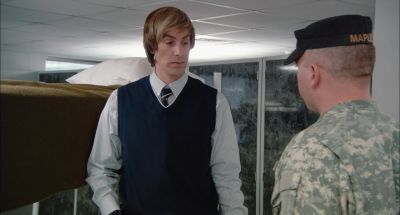 By the way where's your uniform Go get your uniform on - Brüno