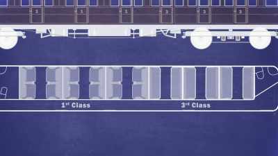 By this time second class
had been mostly edged out - Great Rail Restorations with Peter Snow