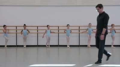 By watching the classes
that they're in now, - On Pointe