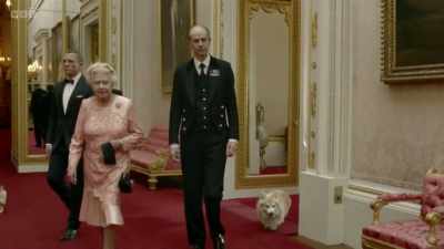 By welcoming such an authentically
modern middle-class recruit - A Tribute to Her Majesty the Queen
