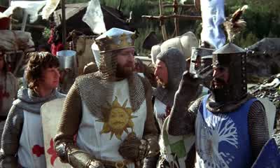 - By what name are you known? - Monty Python and the Holy Grail