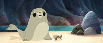 -Bye, Isabelle.
-Bye, young lady. - Puffin Rock and the New Friends