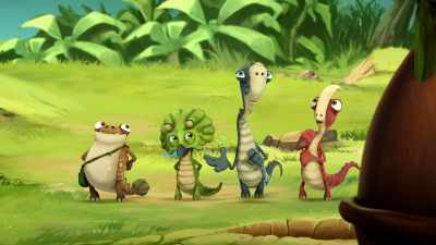 Bye, Mini Giganto! Have a fun adventure! - Gigantosaurus