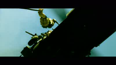 C-2, we got a man fallen. - Black Hawk Down