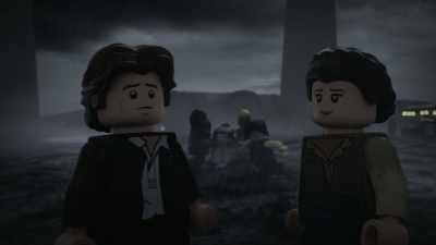 (C-3PO EXCLAIMS AND SCREAMS) - Lego Star Wars Summer Vacation