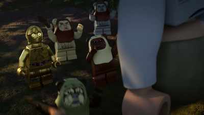 C-3PO: I'm a little rusty
in their dialect, - Lego Star Wars Summer Vacation
