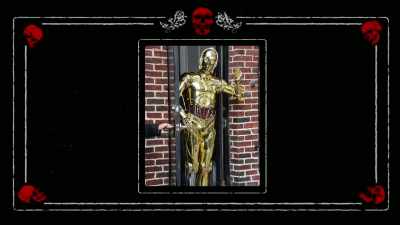 - C-3PO.
- [Ozzy] Ball lightning. - The Osbournes Want to Believe