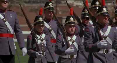 C Company is led by
Cadet Captain Robert Harris. - Taps