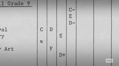C minus, D minus, E, E. - The Preppy Murder: Death in Central Park