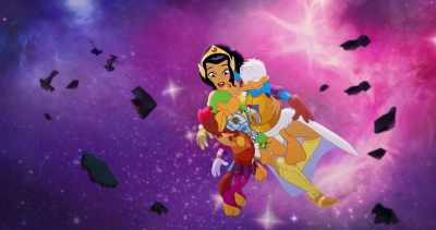(Caballeros shrieking) - Legend of the Three Caballeros