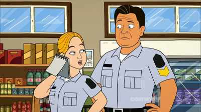 "Cabbage" is gang talk for money. - Corner Gas Animated