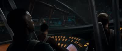 Cabin pressure dropping. - After Earth