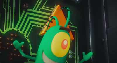 [cackling] - Plankton: The Movie