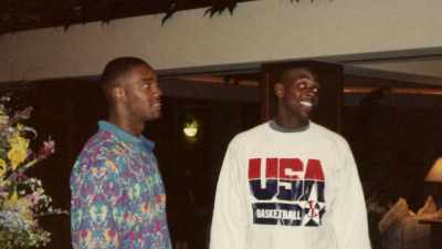 Cada vez que veo
a Rodney Rogers, le digo: - We Beat the Dream Team
