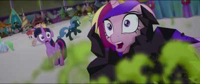 - Cadance!
- Argh! I can't stop it! - My Little Pony: The Movie