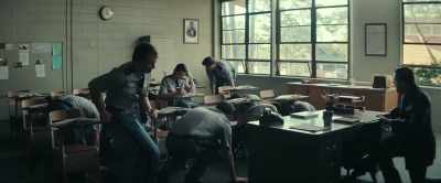 Cadet Laurie, under your desk. - Jesus Revolution