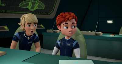 [cadets laughing] - Spy Kids: Mission Critical