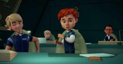 [cadets laughing] - Spy Kids: Mission Critical