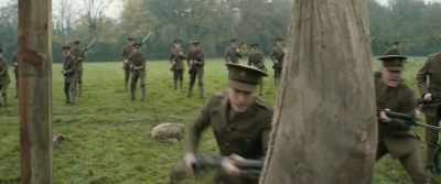 (Cadets yelling) - The King's Man